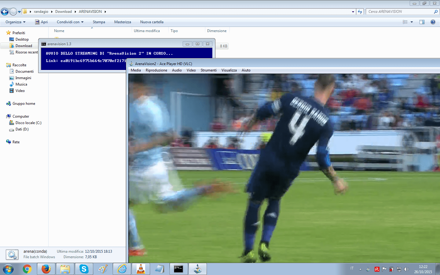 ArenaVision – Tutto lo sport con uno script [Windows]