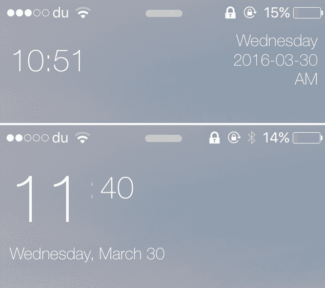 miniTime: cambia stile all’orologio del tuo iPhone Jailbreak