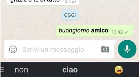 Whatsapp: come inviare messaggi in Corsivo e in Grassetto