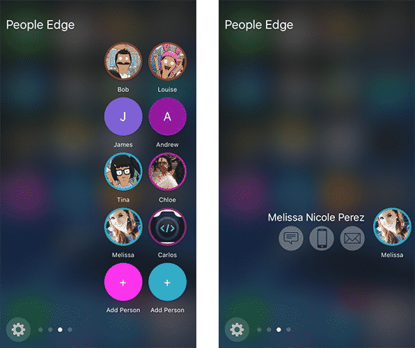Edge per iOS: app recenti, contatti preferiti, attività personalizzate e non solo [Jailbreak Tweak]