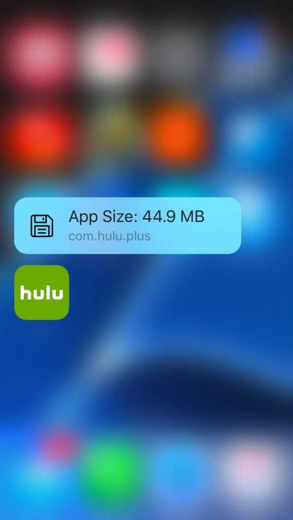 FAppSize: tieni sott’occhio la dimensione delle app installate su iOS