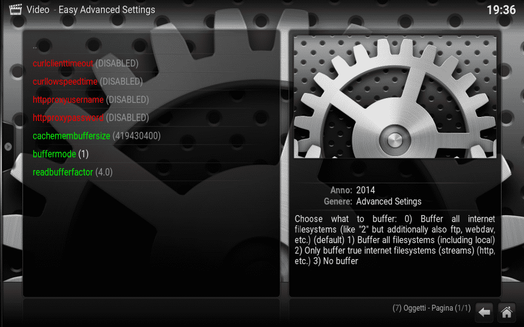 kodi no buffering post settings