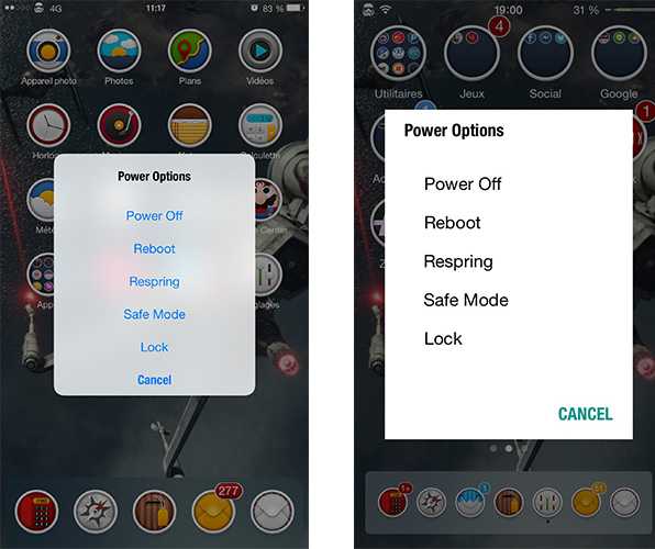 Power Down Customizer: come modificare il menu di spegnimento di iPhone