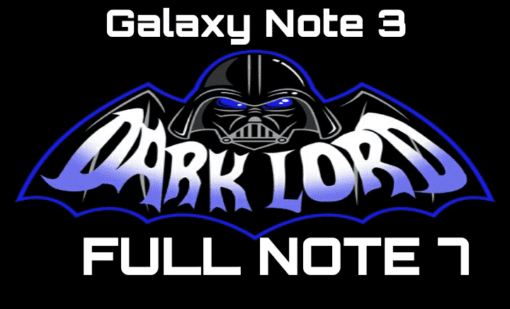 [Note 3 Rom] Darklord FULL NOTE 7 or S7 Edge.PEK port 6.0.1 (MM)