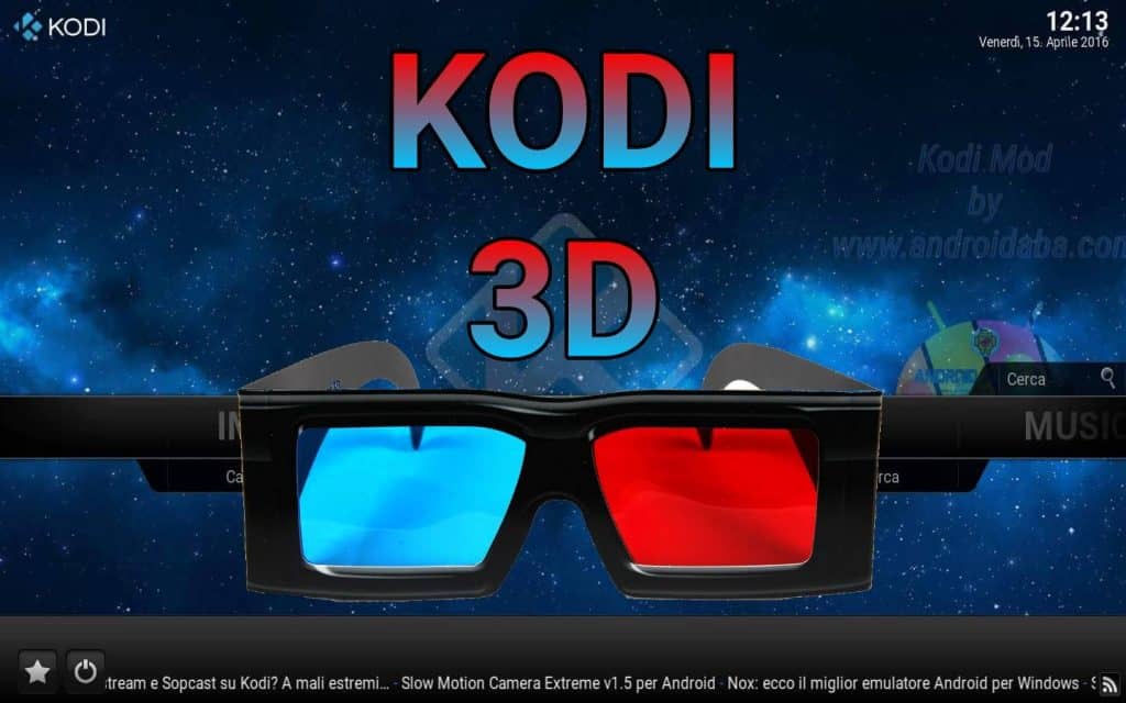 kodi 3d