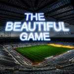 the beautiful game logo by aba