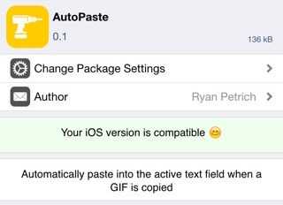 AutoPaste: come incollare ed inviare automaticamente immagini GIF [iOS Jailbreak ]