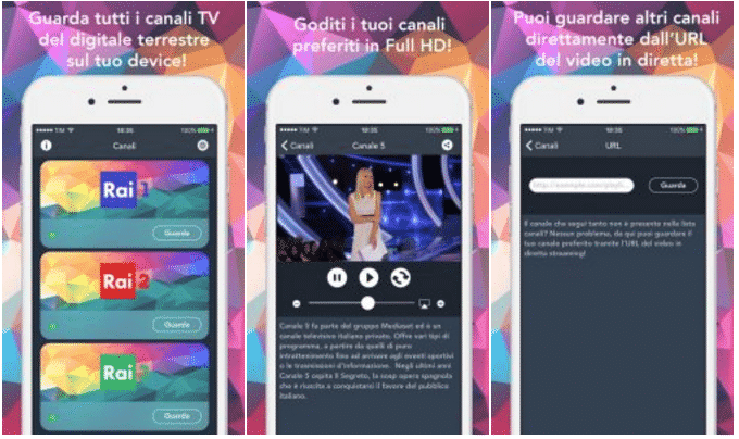 WatchTV – Guarda la TV italiana in diretta sul tuo iOS