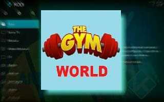 Gym World, l’add-on per gli amanti del Body Building [KODI]