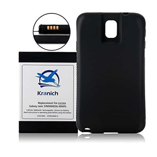 Batteria Maggiorata da 9600mAh per Note 3 [Amazon]