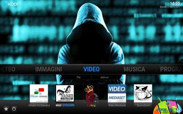 KODI: come modificare l’immagine di sfondo