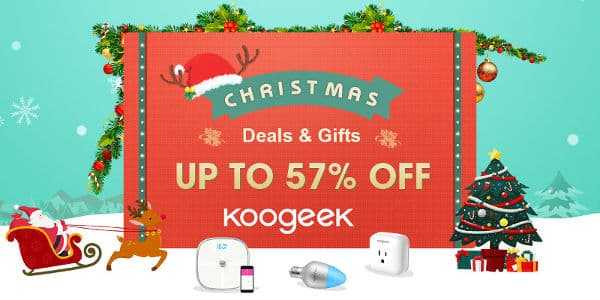 Koogeek Christmas: le migliori offerte di Natale