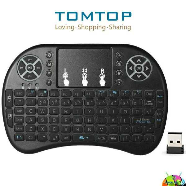 Tastiera Wireless Backlit RT-MWK08 in offerta su TomTop
