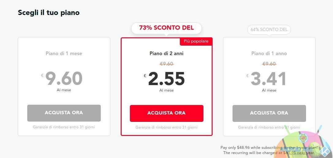 purevpn offerta