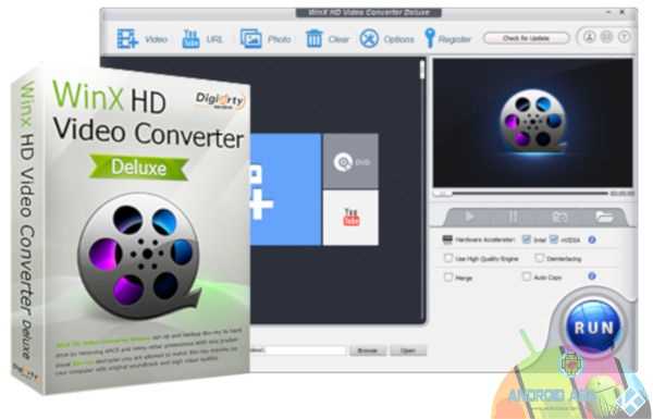 WinX HD Video Converter Deluxe