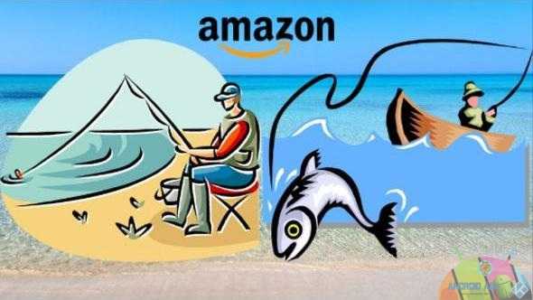 Canna da pesca amazon