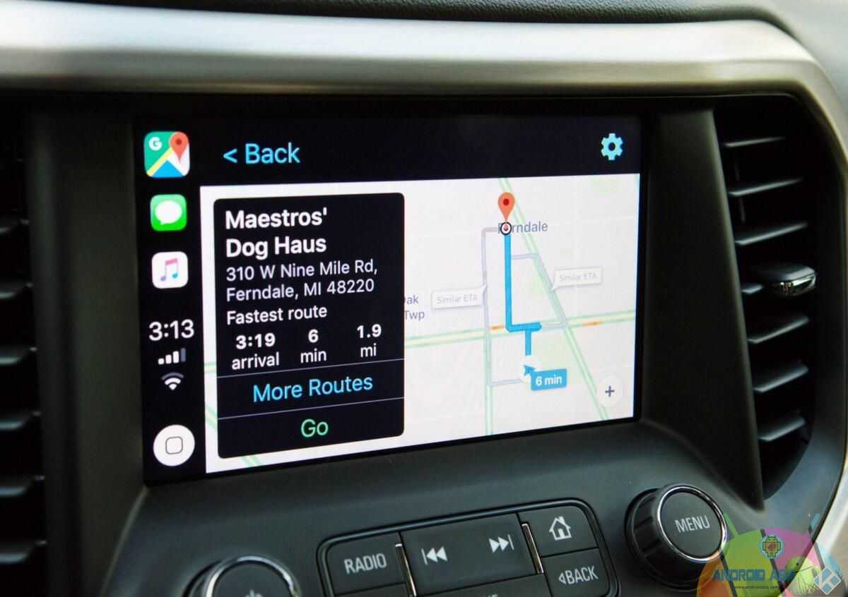 carplay google maps