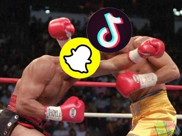 snapchat vs tiktok