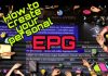 create epg