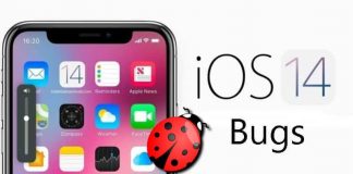 ios 14 bugs